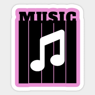 music lovers Sticker